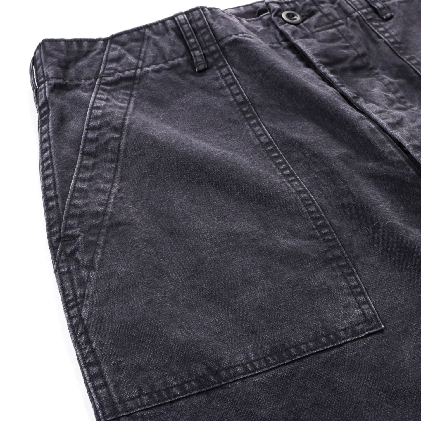 ORSLOW SUMMER FATIGUE PANTS BLACK