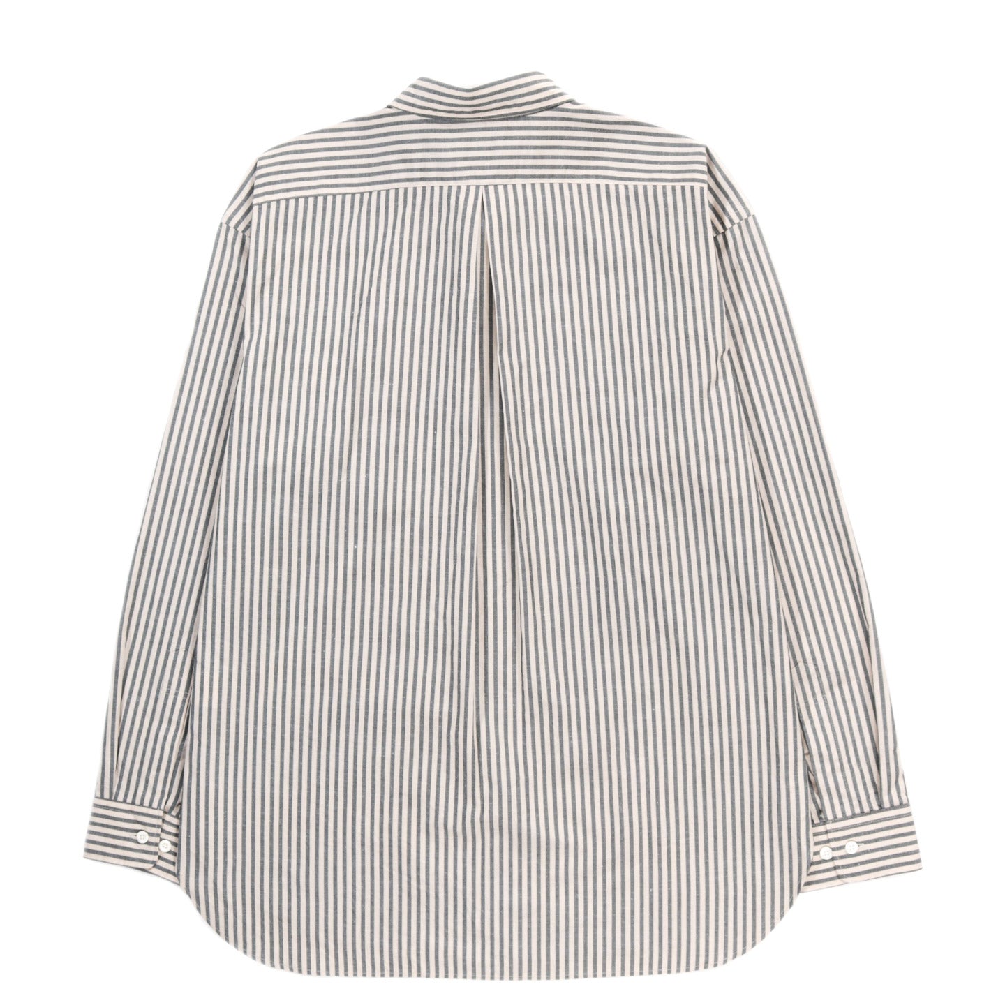 PHIGVEL MAKERS LONG POINT COLLAR SHIRT FOREST / BEIGE