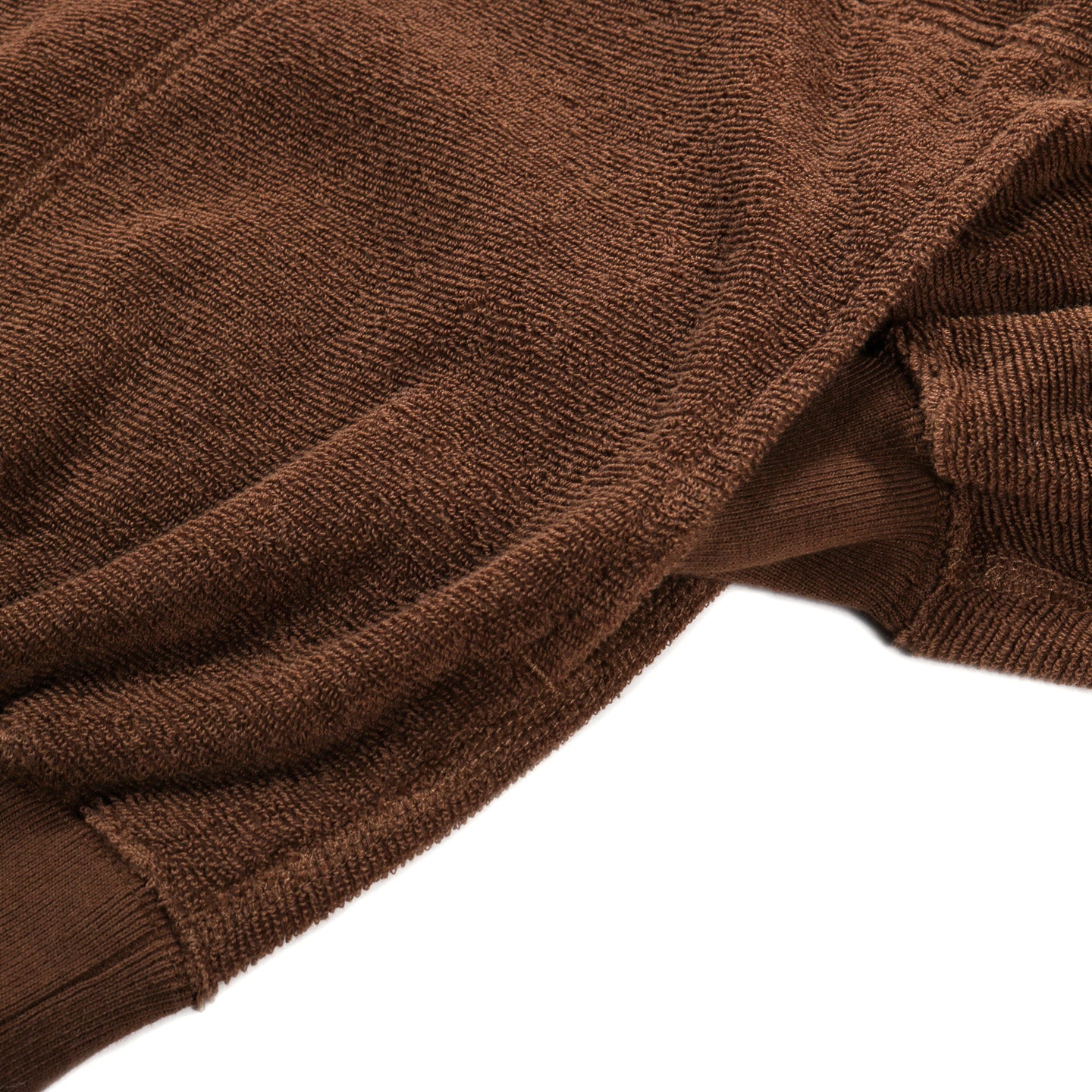 PHIGVEL MAKERS MOUNTAINEER PILE JACKET SEPIA BROWN