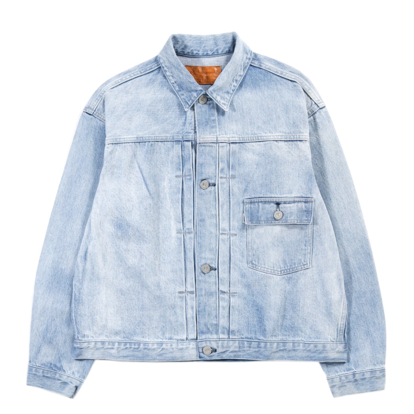 PHIGVEL MAKERS CLASSIC FADED JEAN JACKET INDIGO