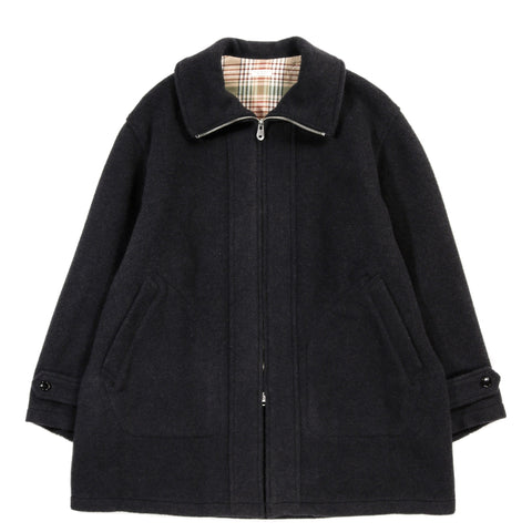 PHIGVEL MAKERS HUNTING OVERCOAT CHARCOAL