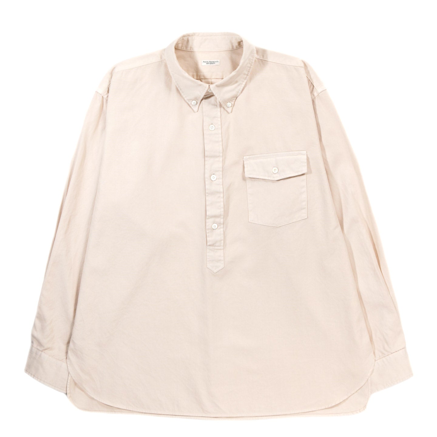 PHIGVEL MAKERS BD PULLOVER SHIRT BEIGE