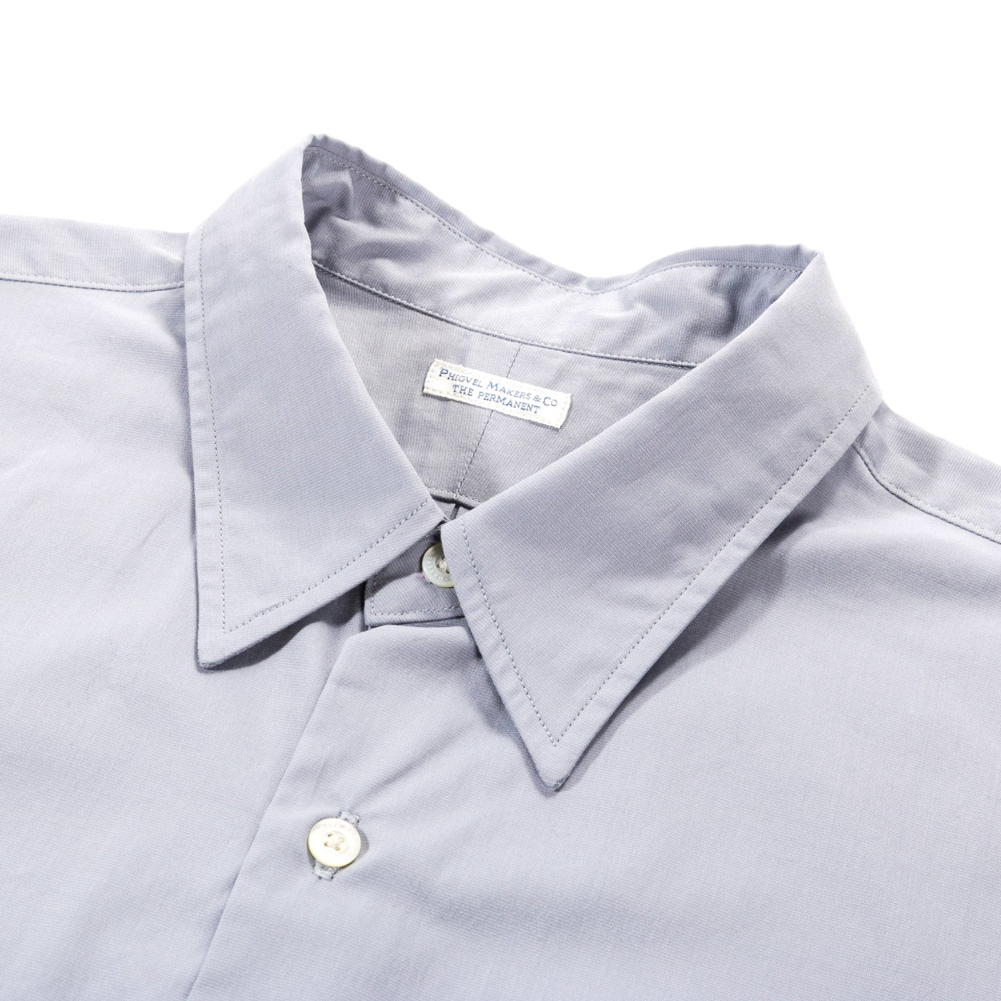 PHIGVEL MAKERS REGULAR COLLAR DRESS SHIRT OLD SAX