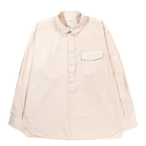 PHIGVEL MAKERS BD PULLOVER SHIRT BEIGE