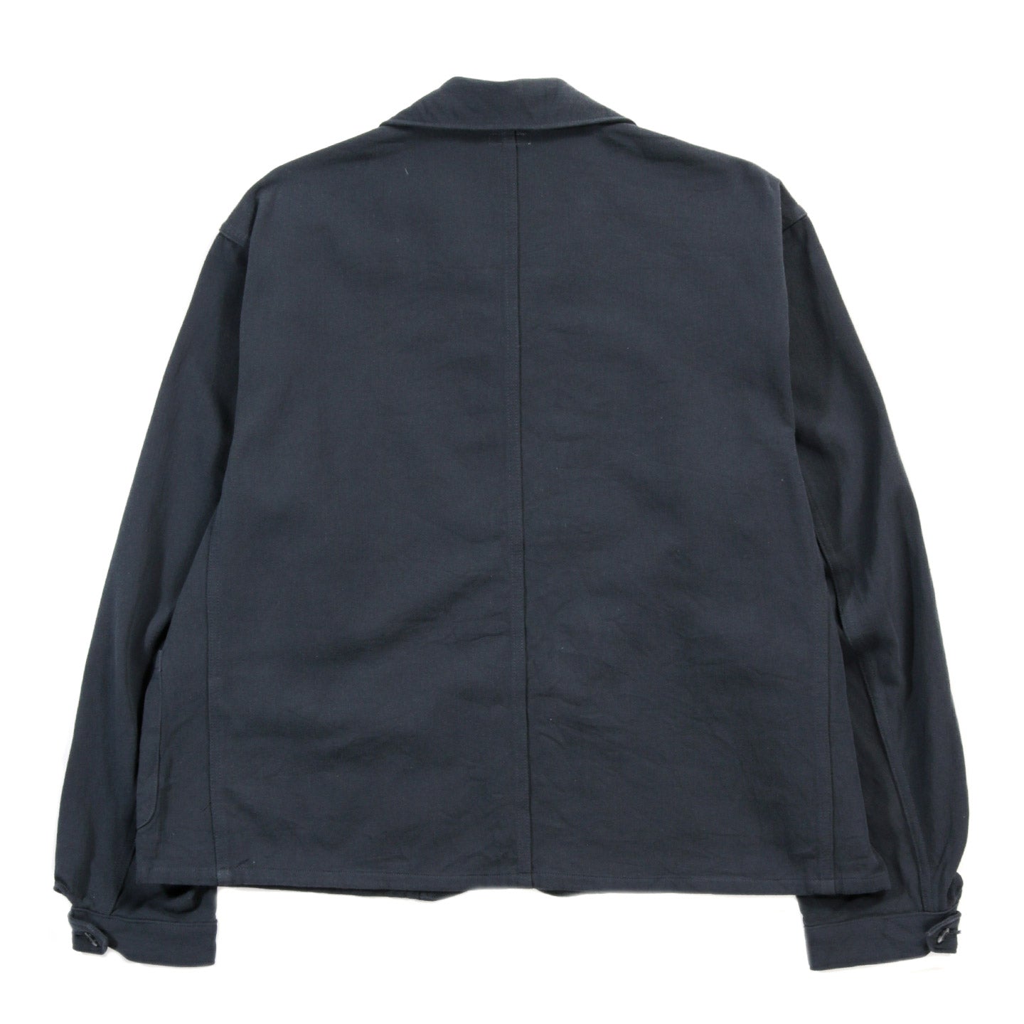 PHIGVEL MAKERS DRILL CLOTH FIELD JACKET DUST NAVY