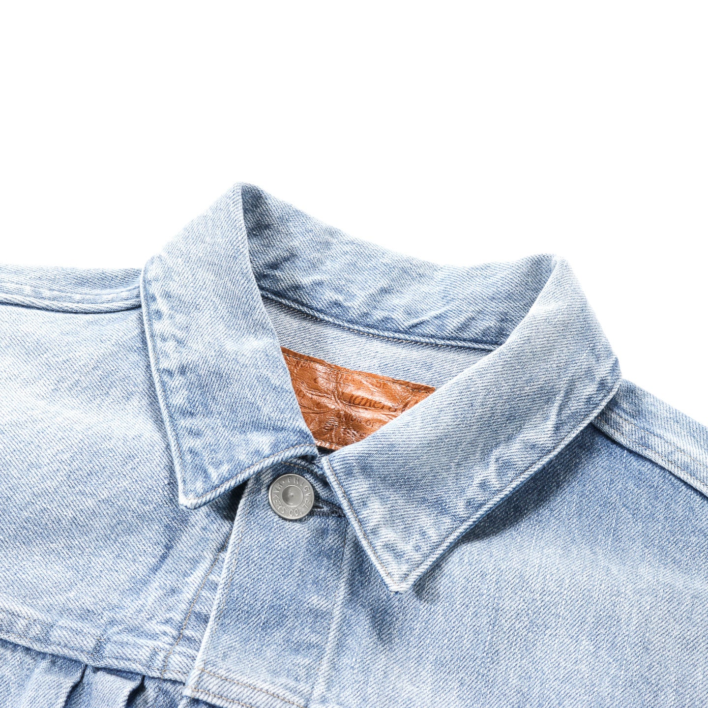 PHIGVEL MAKERS CLASSIC FADED JEAN JACKET INDIGO
