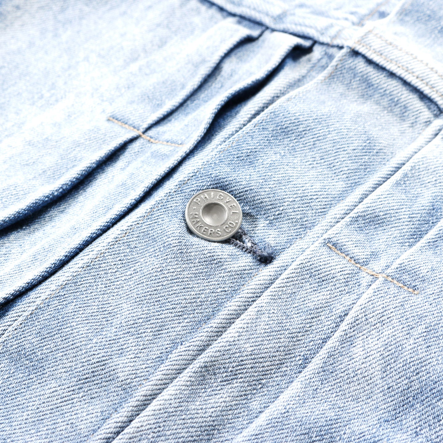 PHIGVEL MAKERS CLASSIC FADED JEAN JACKET INDIGO