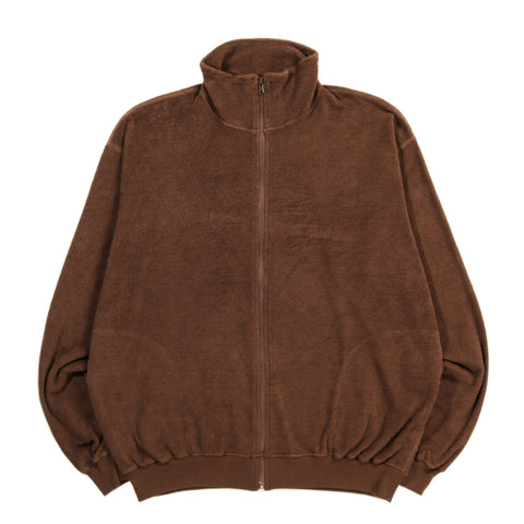 PHIGVEL MAKERS MOUNTAINEER PILE JACKET SEPIA BROWN