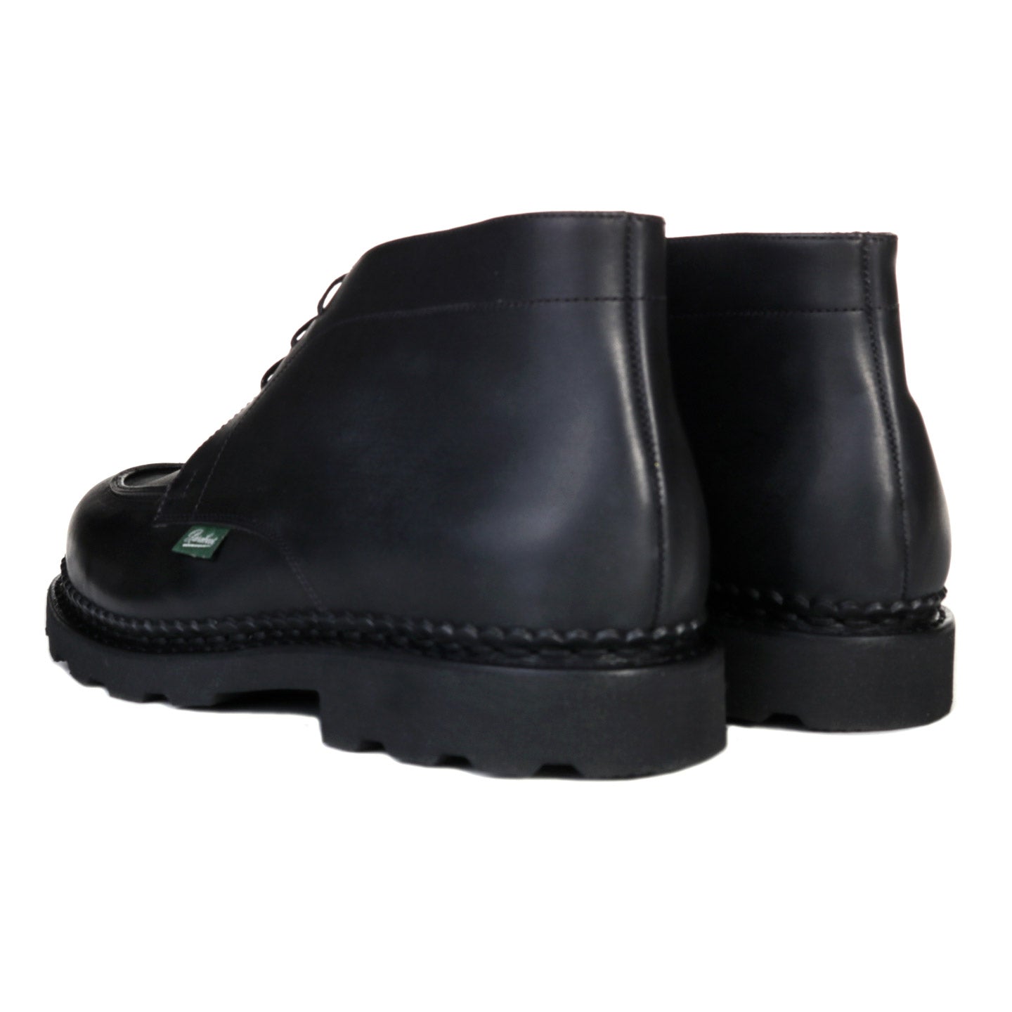 ARPENTEUR PARABOOT CHUKKA SMOOTH LEATHER BLACK