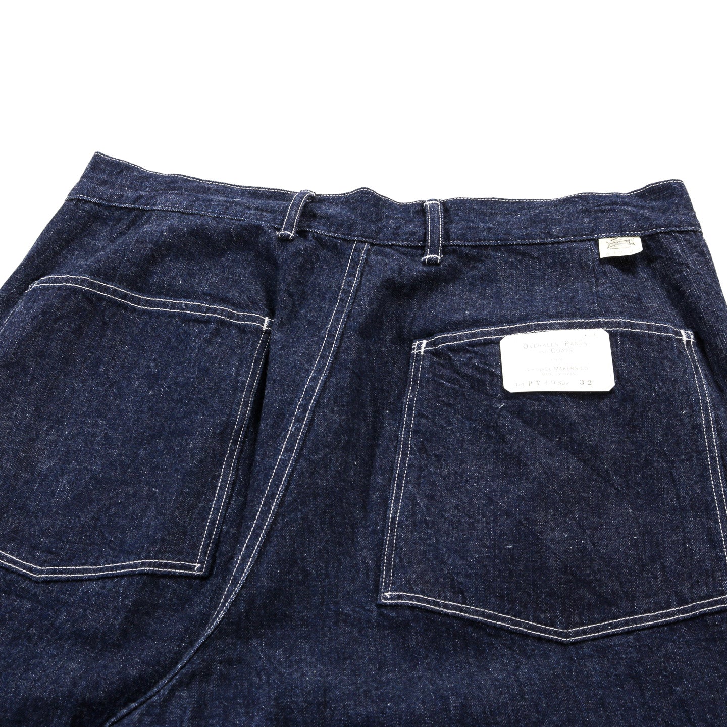 PHIGVEL MAKERS MIL DENIM TROUSERS INDIGO