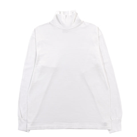 PHIGVEL MAKERS TURTLENECK LS TEE OFF WHITE