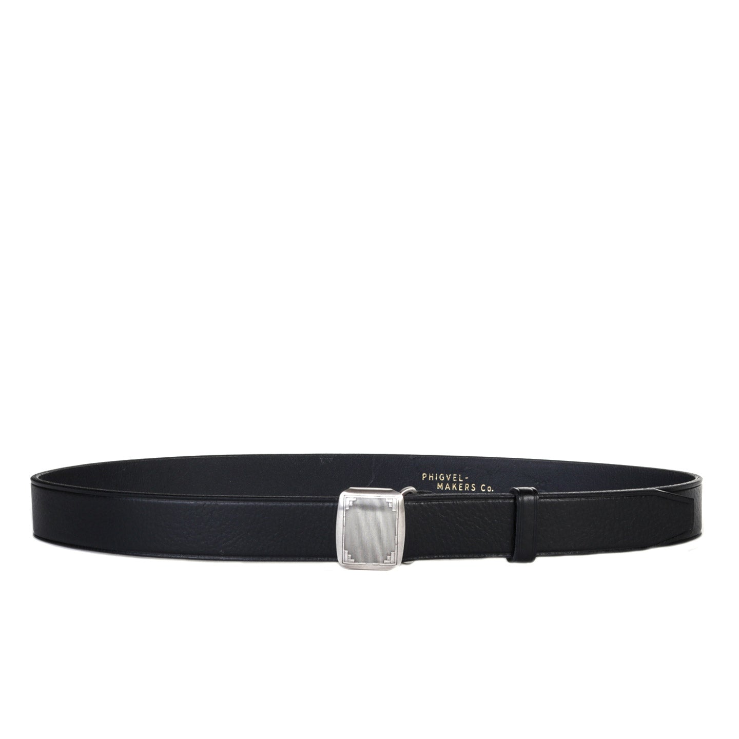 PHIGVEL MAKERS HICKOK BELT BLACK X SILVER