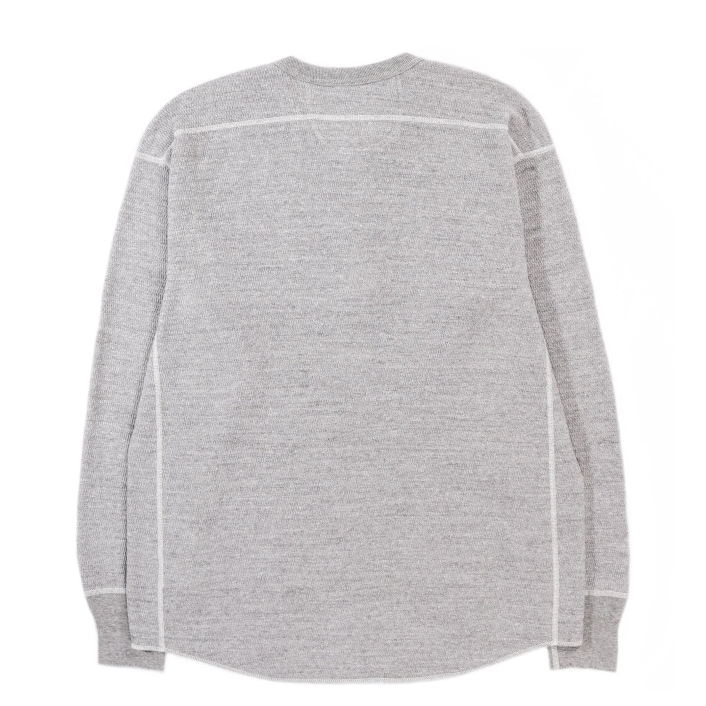 PHIGVEL MAKERS THERMAL HENLEY TOP GRAY