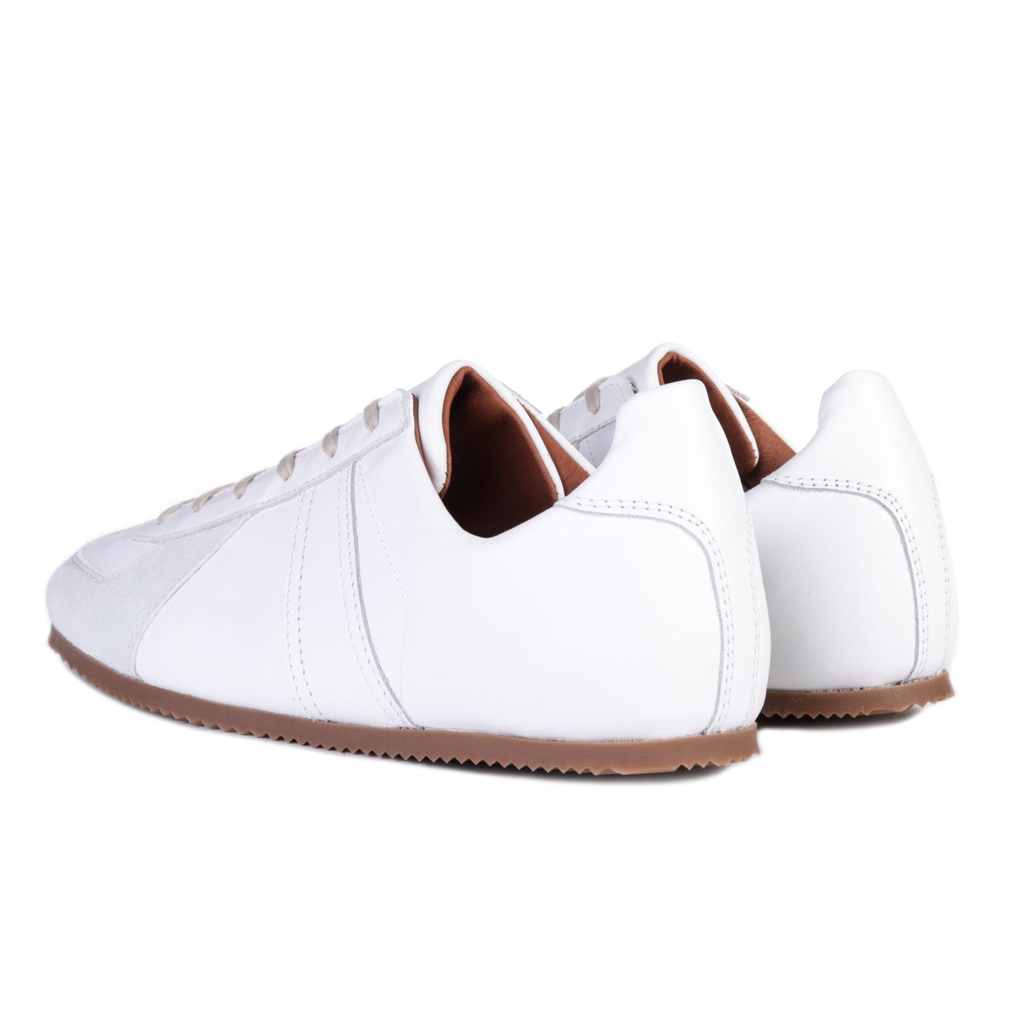 REPRODUCTION OF FOUND GERMAN MILITARY TRAINER WHITE