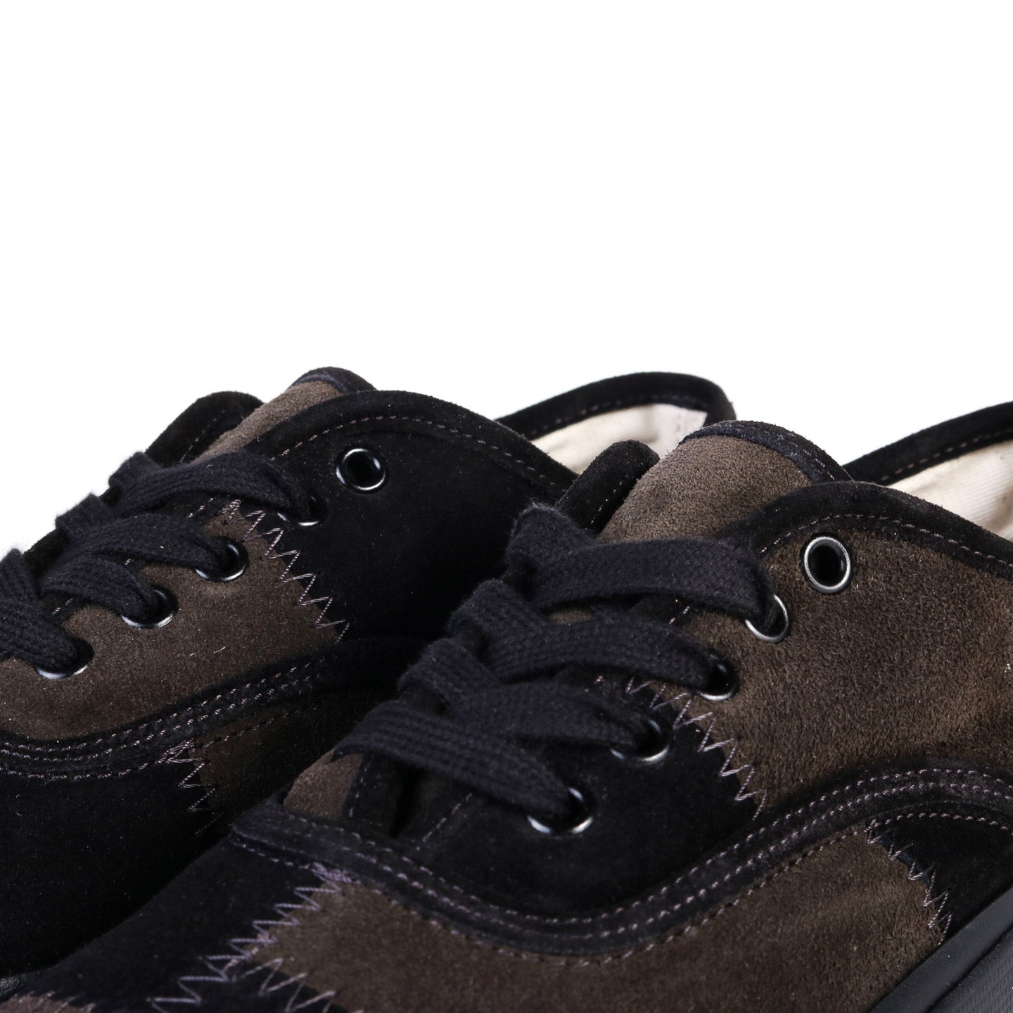 REPRODUCTION OF FOUND U.S. NAVY MILITARY TRAINER BLACK / DARK BROWN