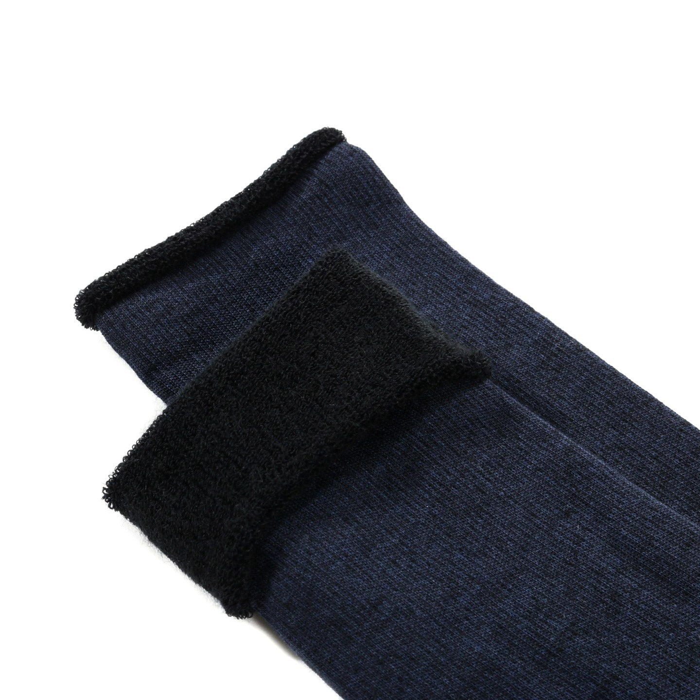 ROTOTO CITY SOCKS NAVY / BLACK