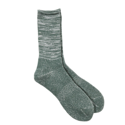 ROTOTO WASHI PILE SOCKS D.GREEN