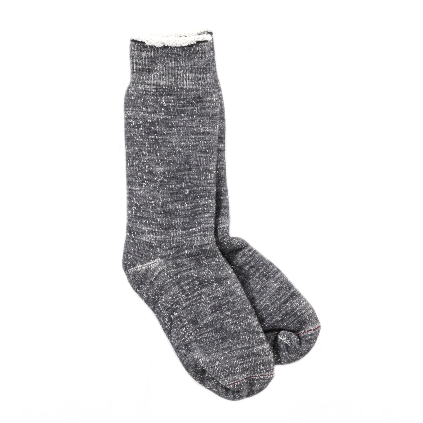 ROTOTO DOUBLE FACE CREW SOCKS CHARCOAL