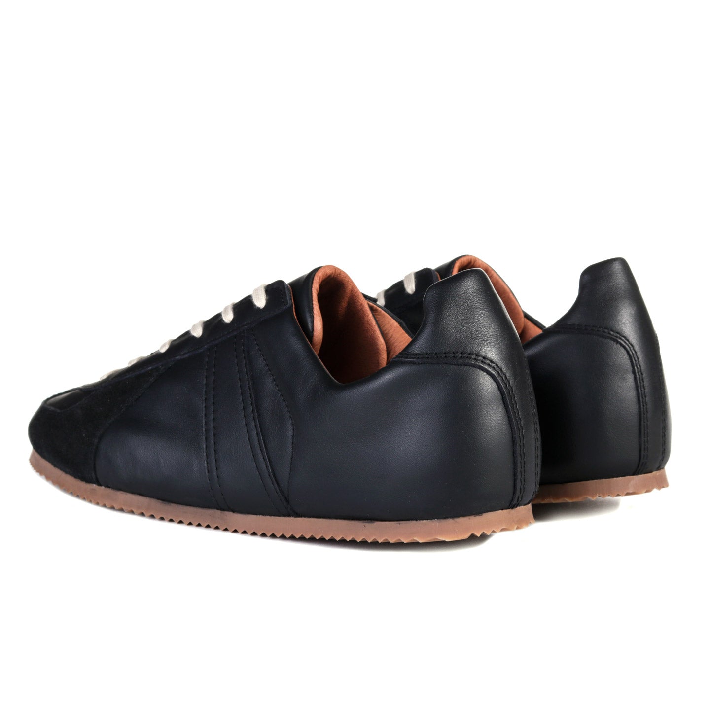 REPRODUCTION OF FOUND GERMAN MILITARY TRAINER BLACK