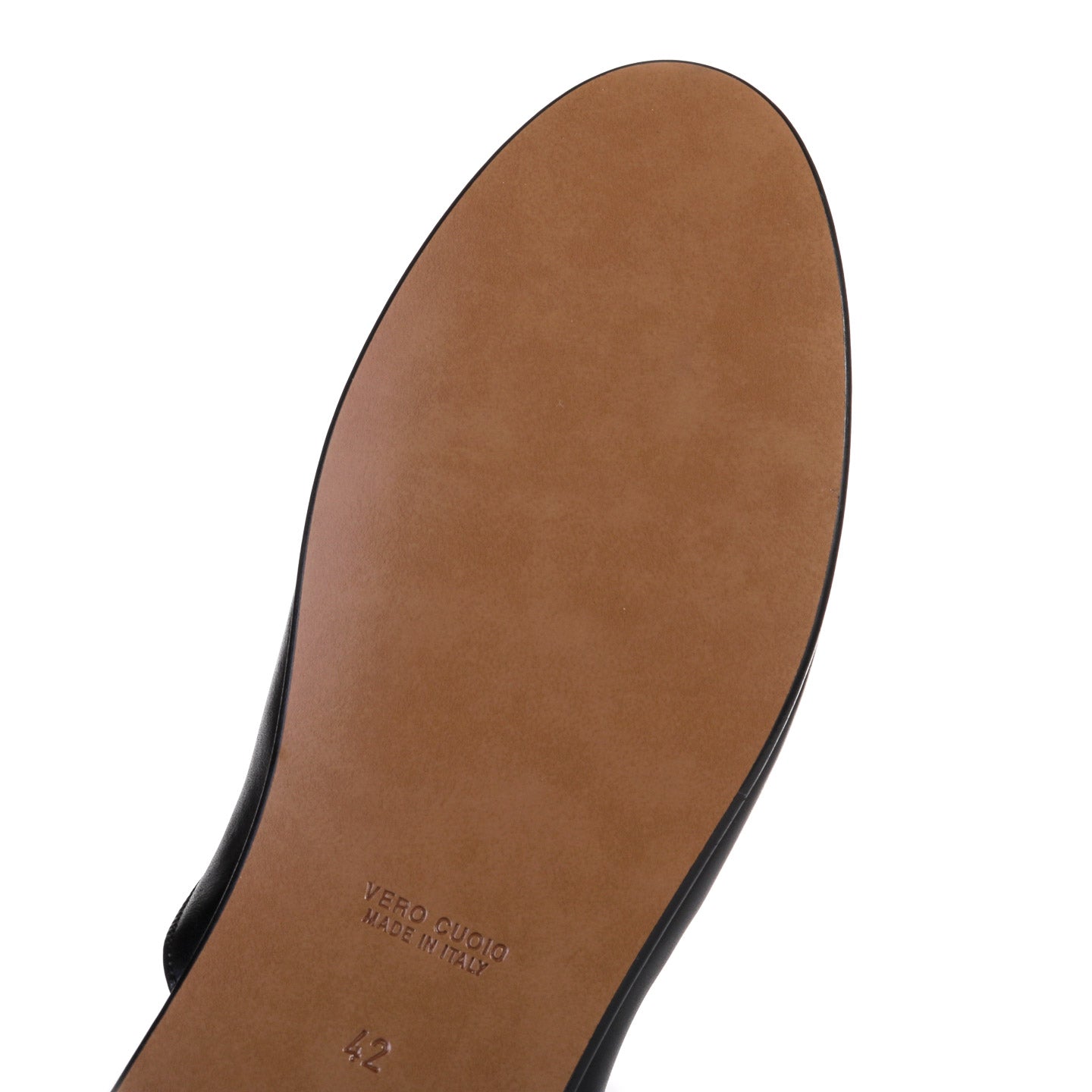 REPRODUCTION OF FOUND ITALIAN MILITARY SLIPPER BLACK