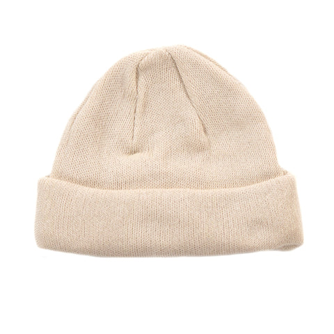 ROTOTO SUPER SOFT 2WAY BEANIE RAW BEIGE