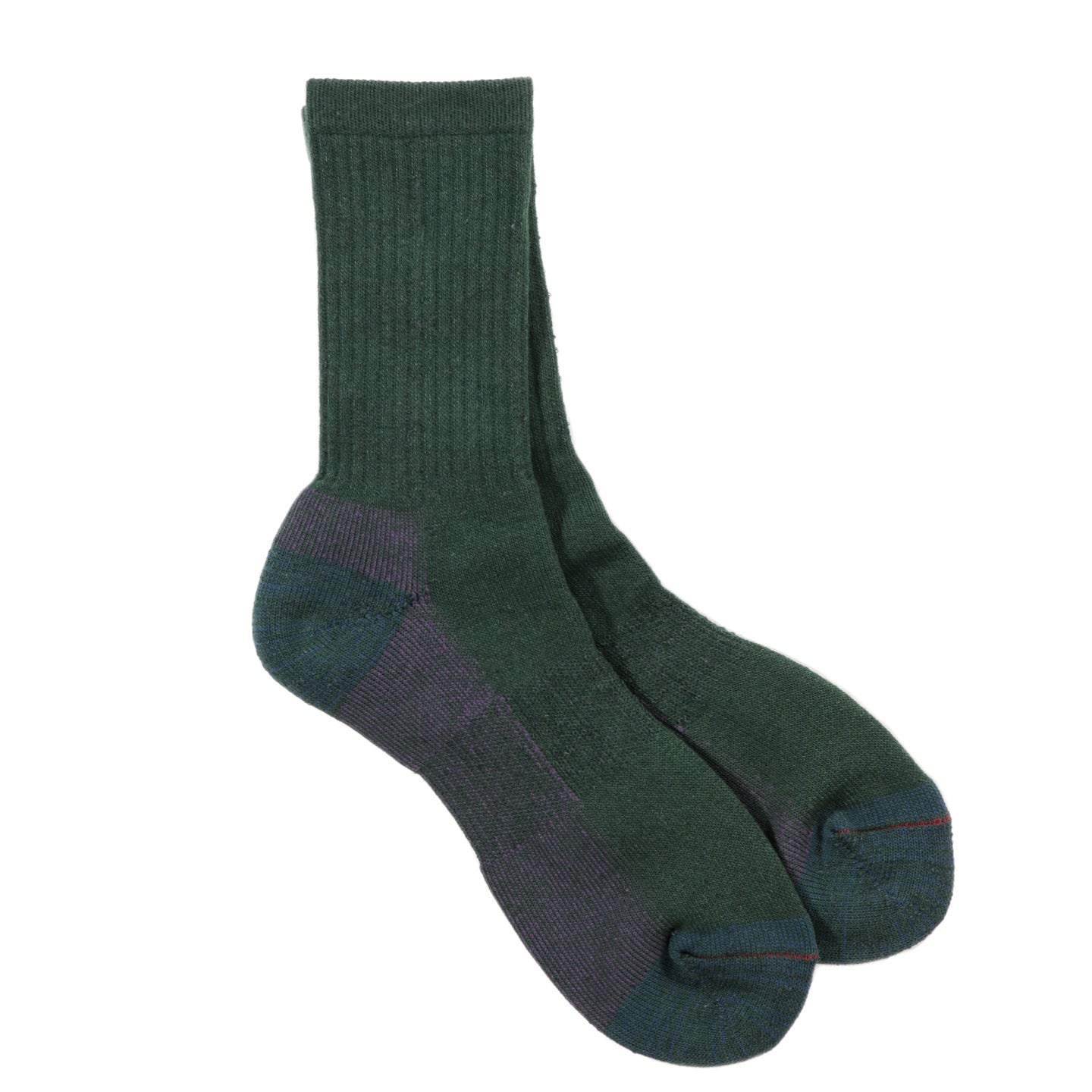 ROTOTO DOUBLE FACE MERINO PILE SOCKS D.GREEN