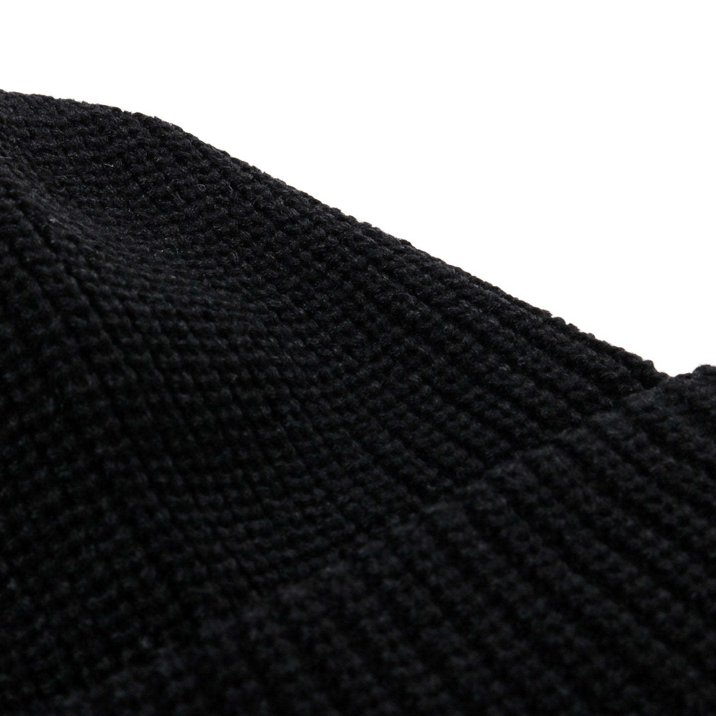 ROTOTO COZY CHUNKY BEANIE BLACK