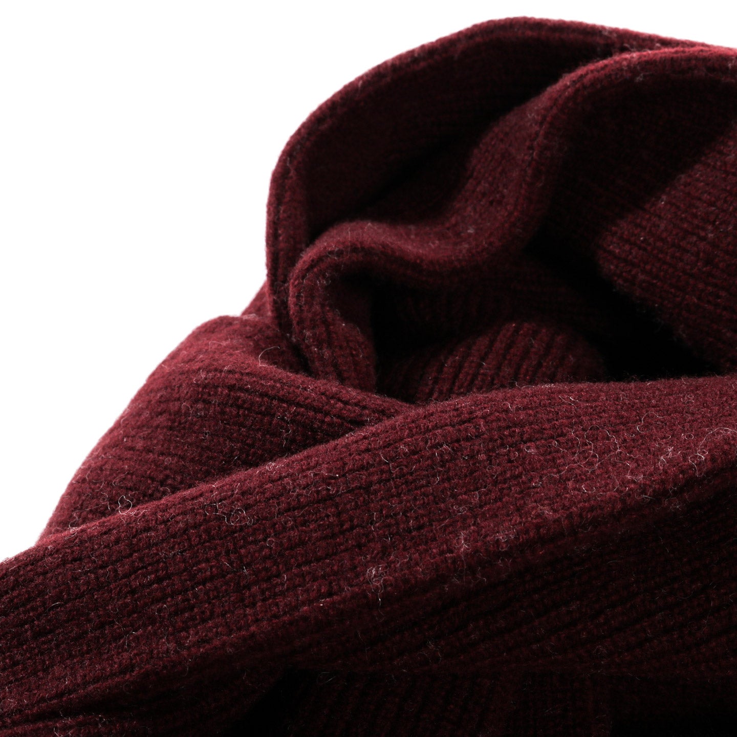 ROTOTO MERINO LAMBSWOOL SOCKSTOLE D.BORDEAUX