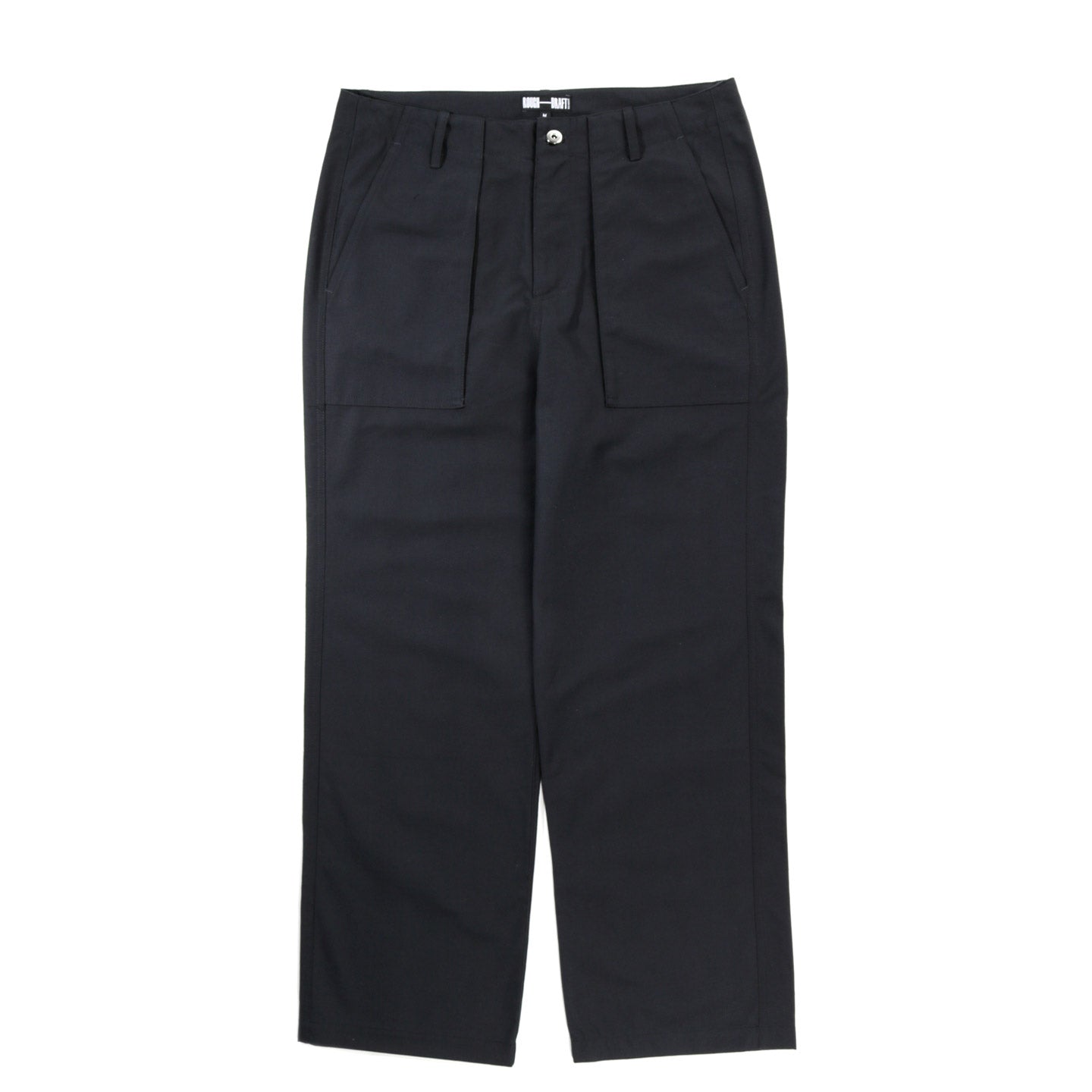 ROUGH DRAFT FORAGER PANT BLACK COTTON RIPSTOP