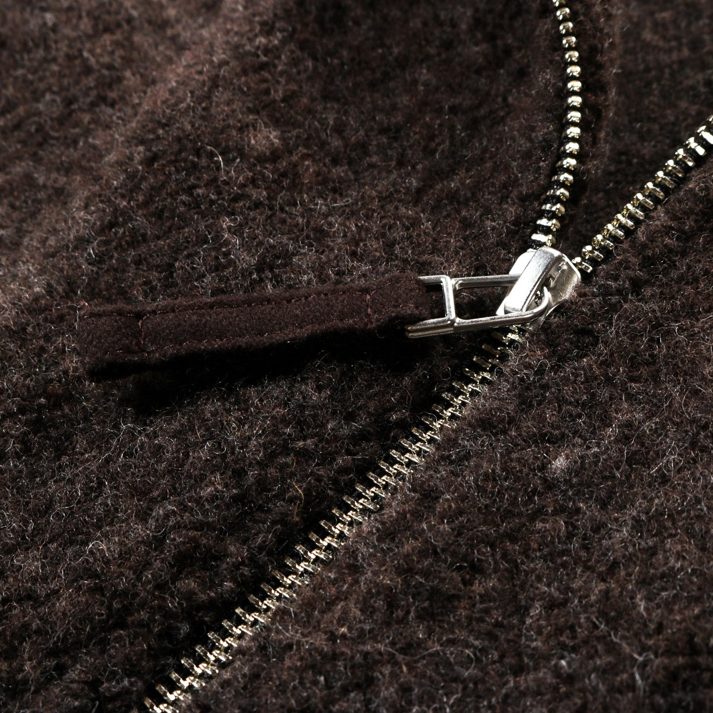 ROUGH DRAFT TRAVELER HALF ZIP DARK BROWN