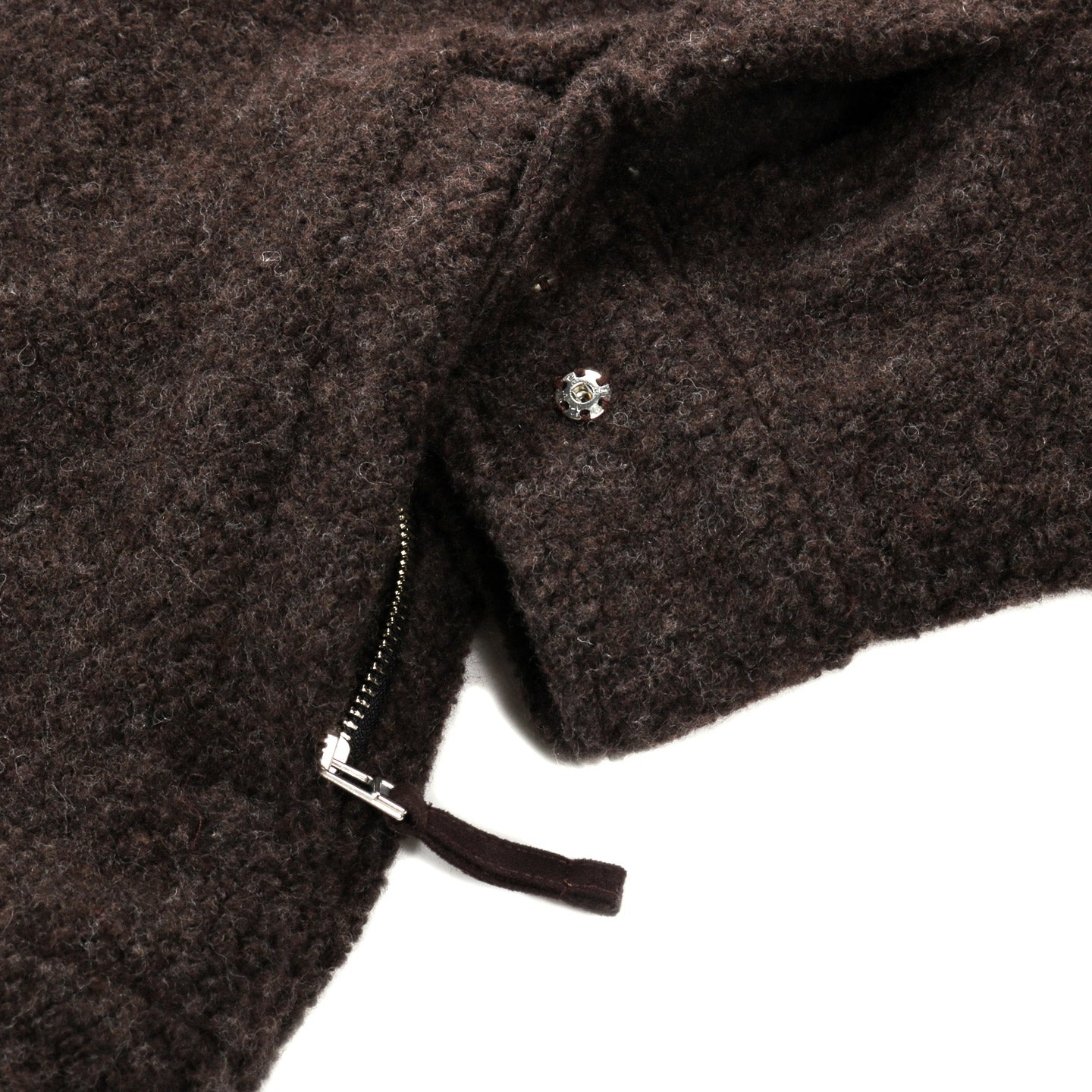 ROUGH DRAFT TRAVELER HALF ZIP DARK BROWN