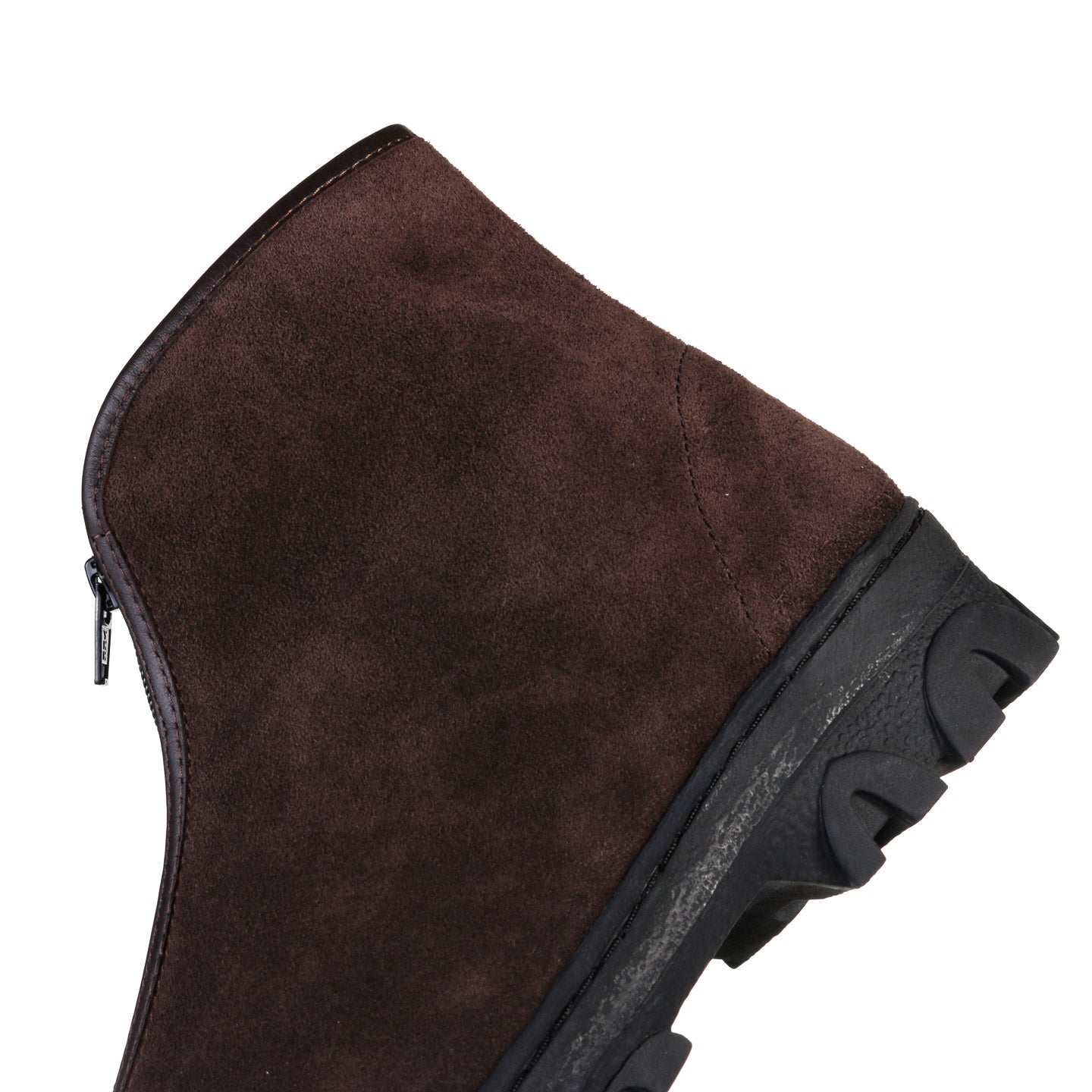 REPRODUCTION OF FOUND RUSSIAN MILITARY ZIP BOOT CHOCO BROWN SUEDE