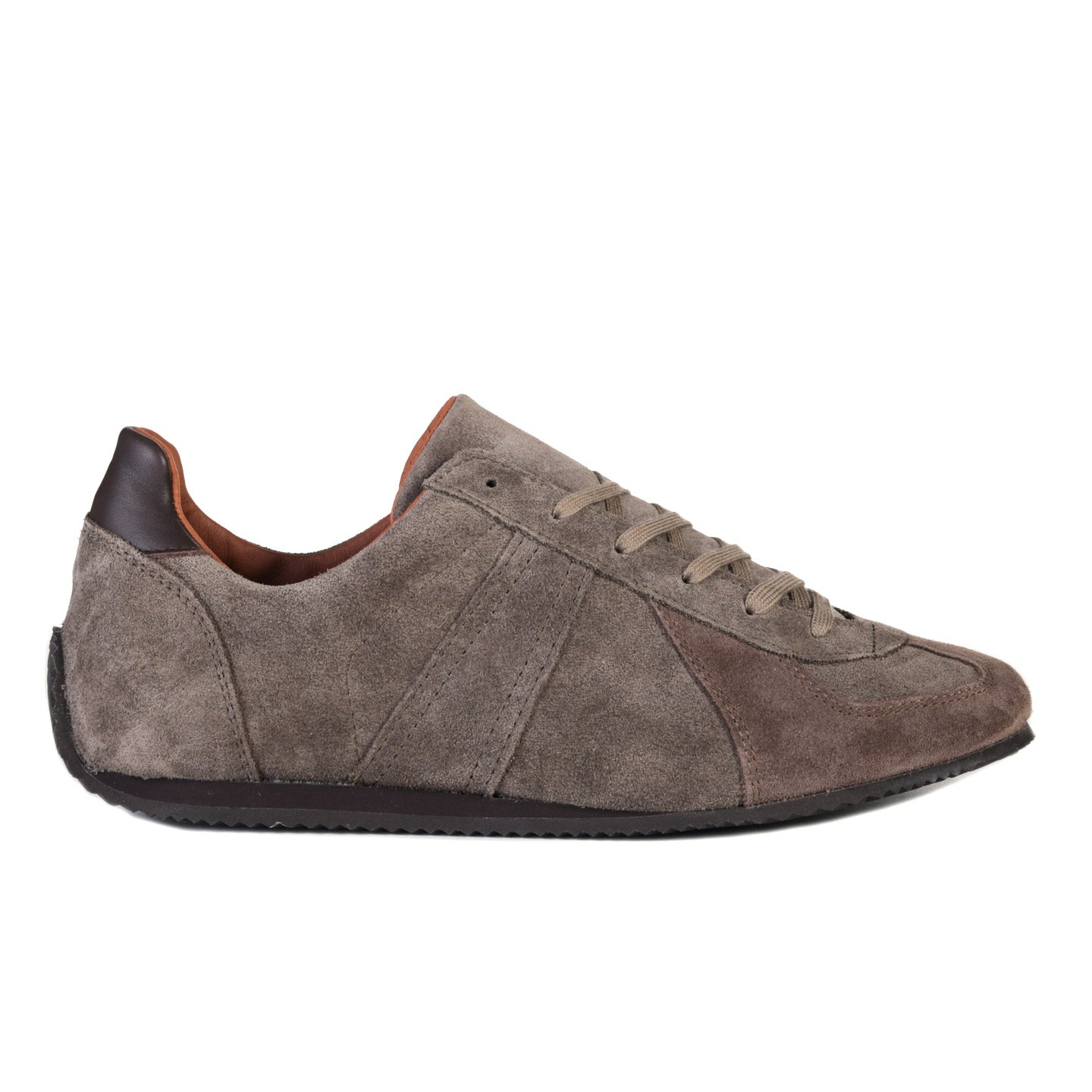 REPRODUCTION OF FOUND GERMAN MILITARY TRAINER DRIVING DARK BEIGE