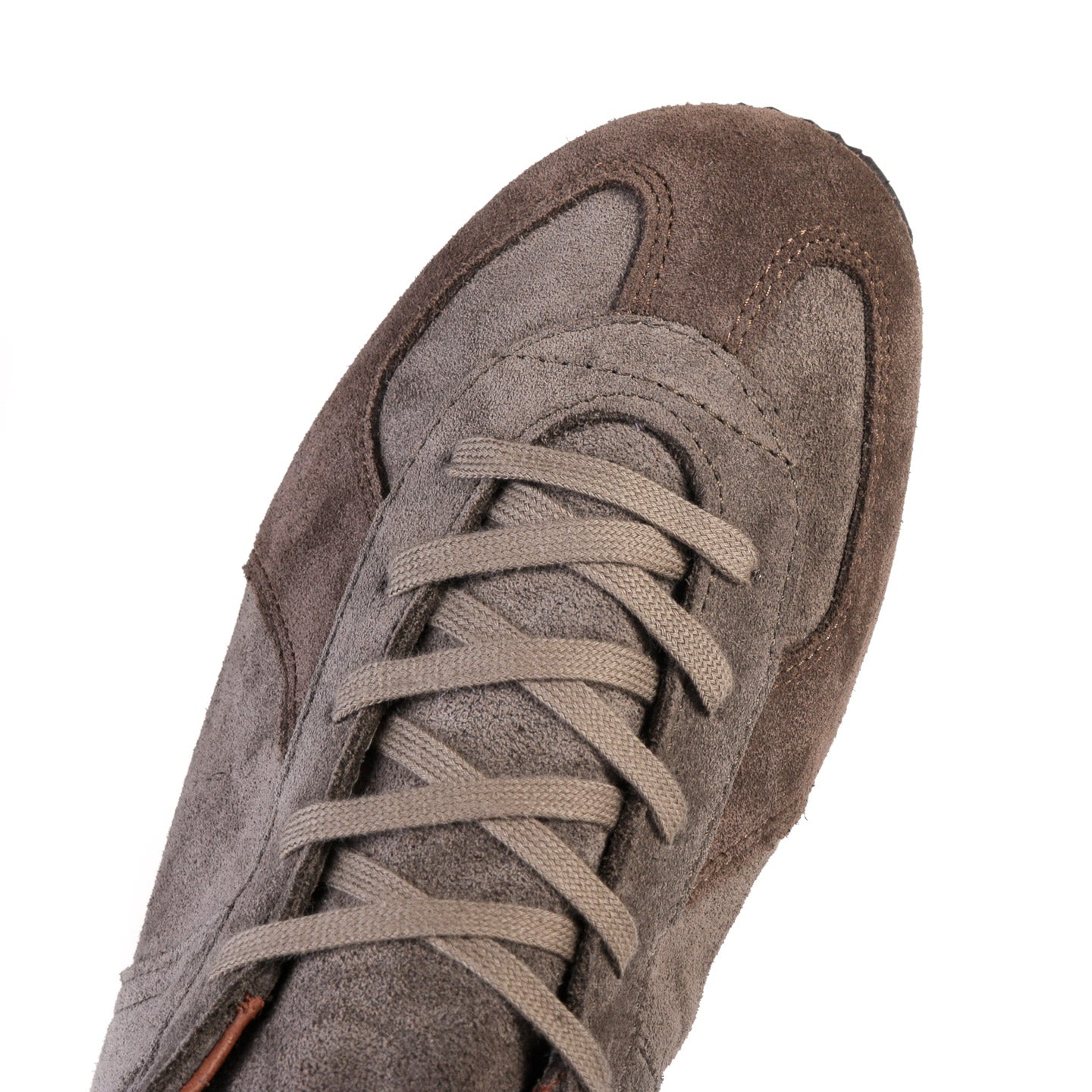 REPRODUCTION OF FOUND GERMAN MILITARY TRAINER DRIVING DARK BEIGE