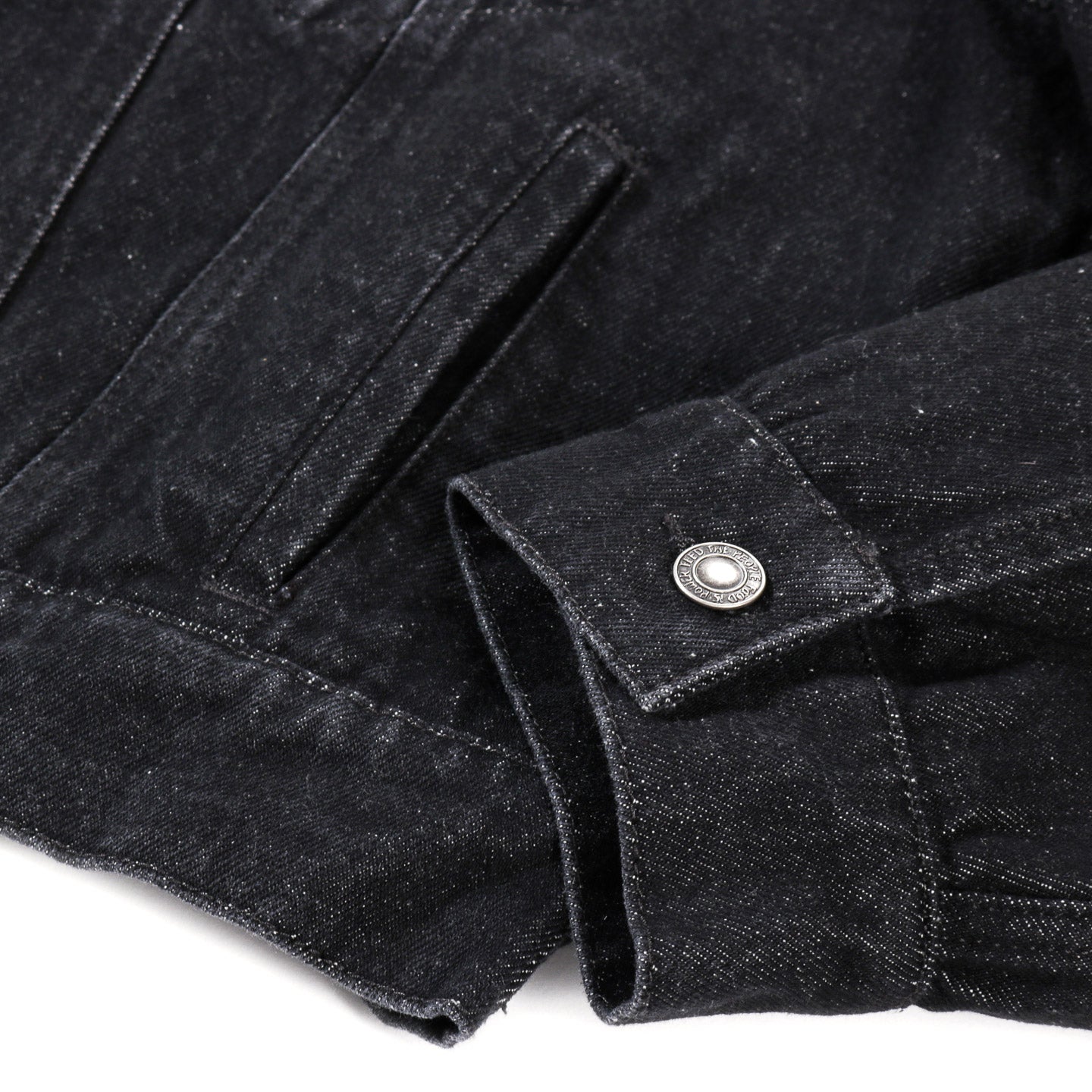 SKY HIGH FARM WORKWEAR DENIM JACKET BLACK