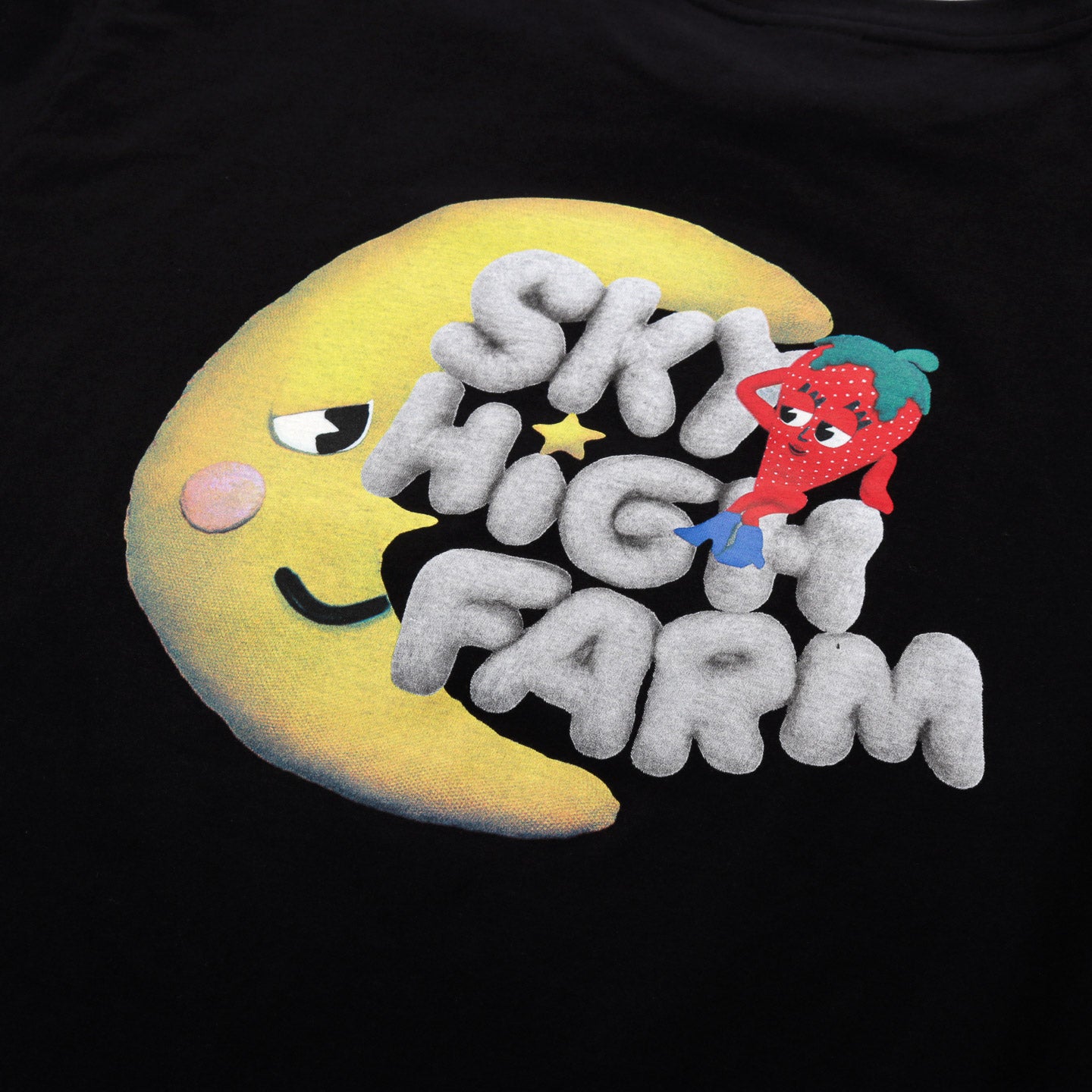 SKY HIGH FARM WORKWEAR PERENNIAL SHANA T-SHIRT BLACK