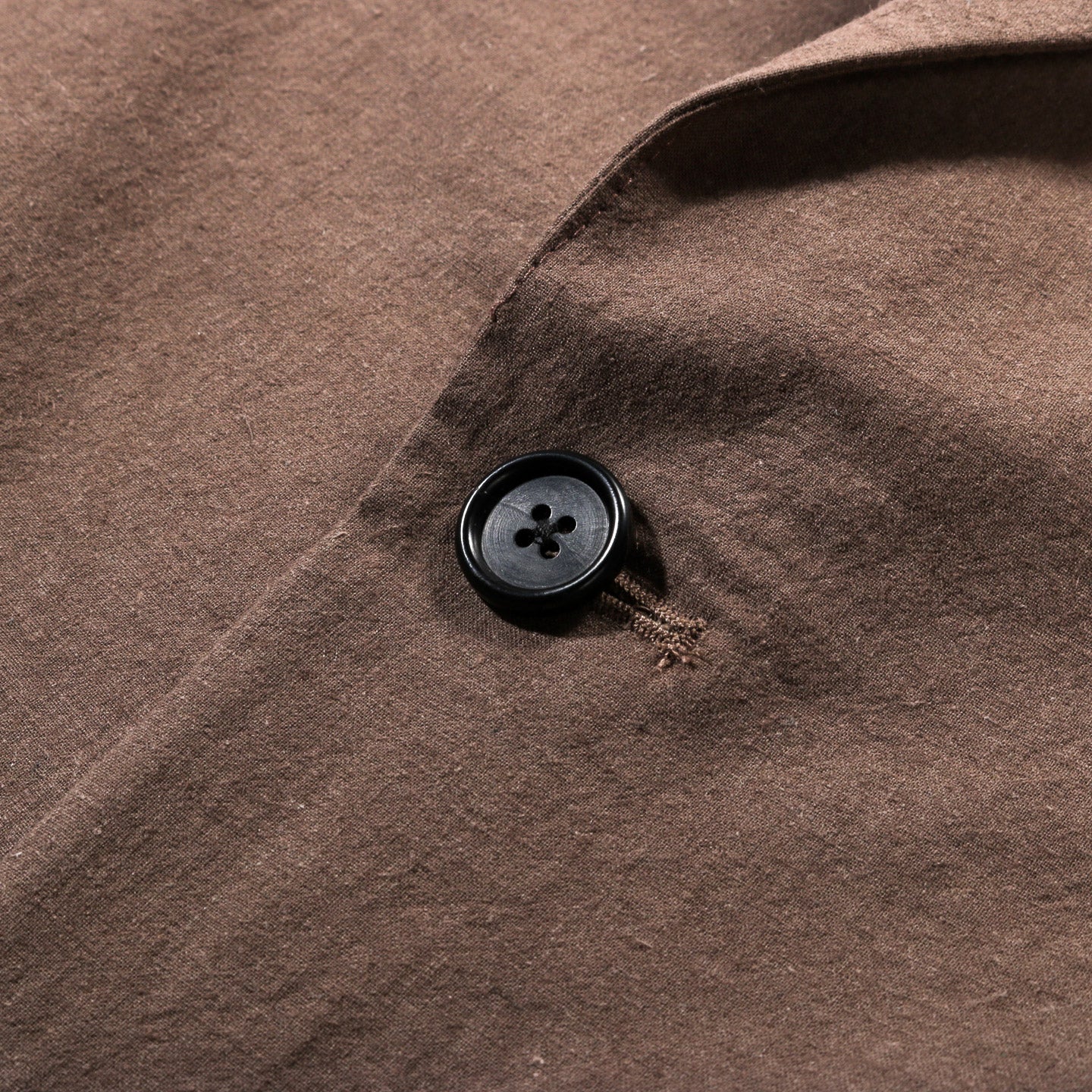 S.K. MANOR HILL JULIAN BLAZER BROWN LINEN COTTON
