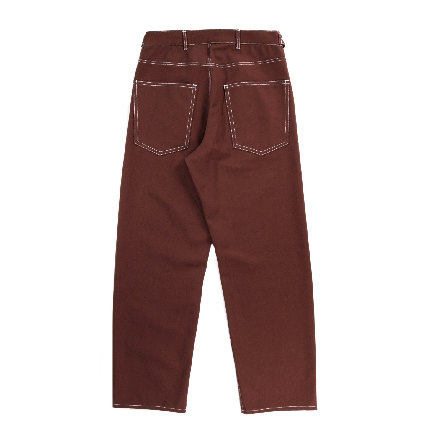 S.K. MANOR HILL RANCH PANT BROWN COTTON TWILL