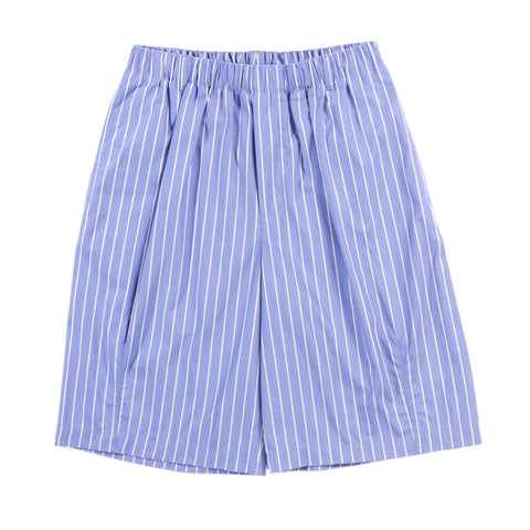 S.K. MANOR HILL SOLAR SHORT BLUE / WHITE STRIPES COTTON