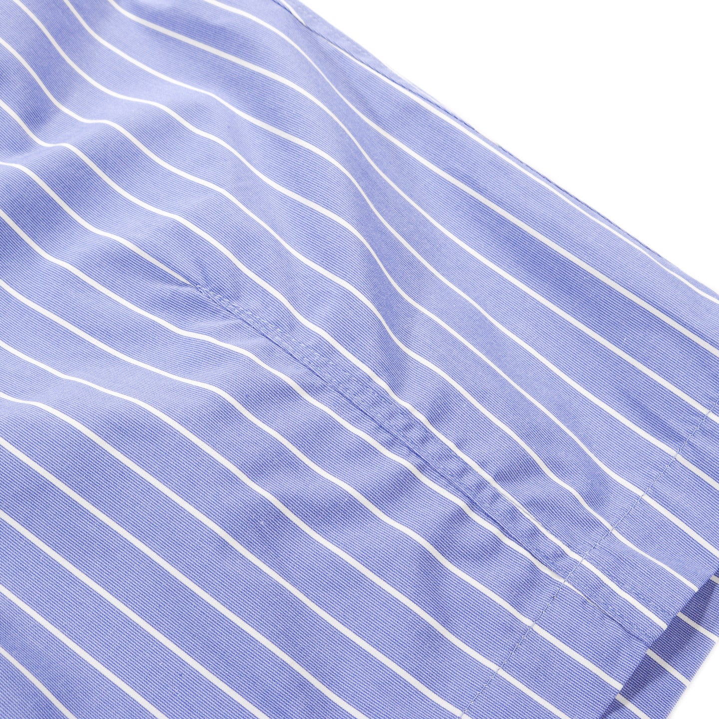 S.K. MANOR HILL SOLAR SHORT BLUE / WHITE STRIPES COTTON