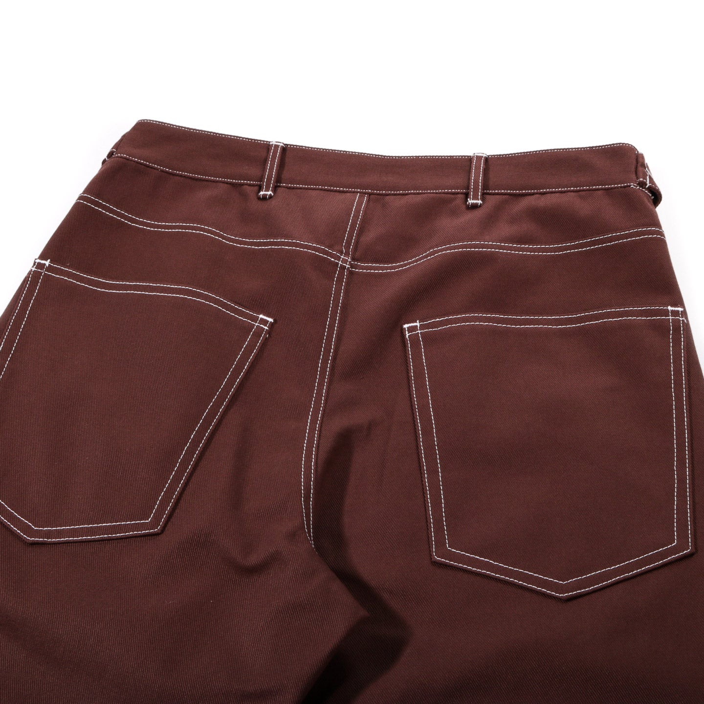 S.K. MANOR HILL RANCH PANT BROWN COTTON TWILL