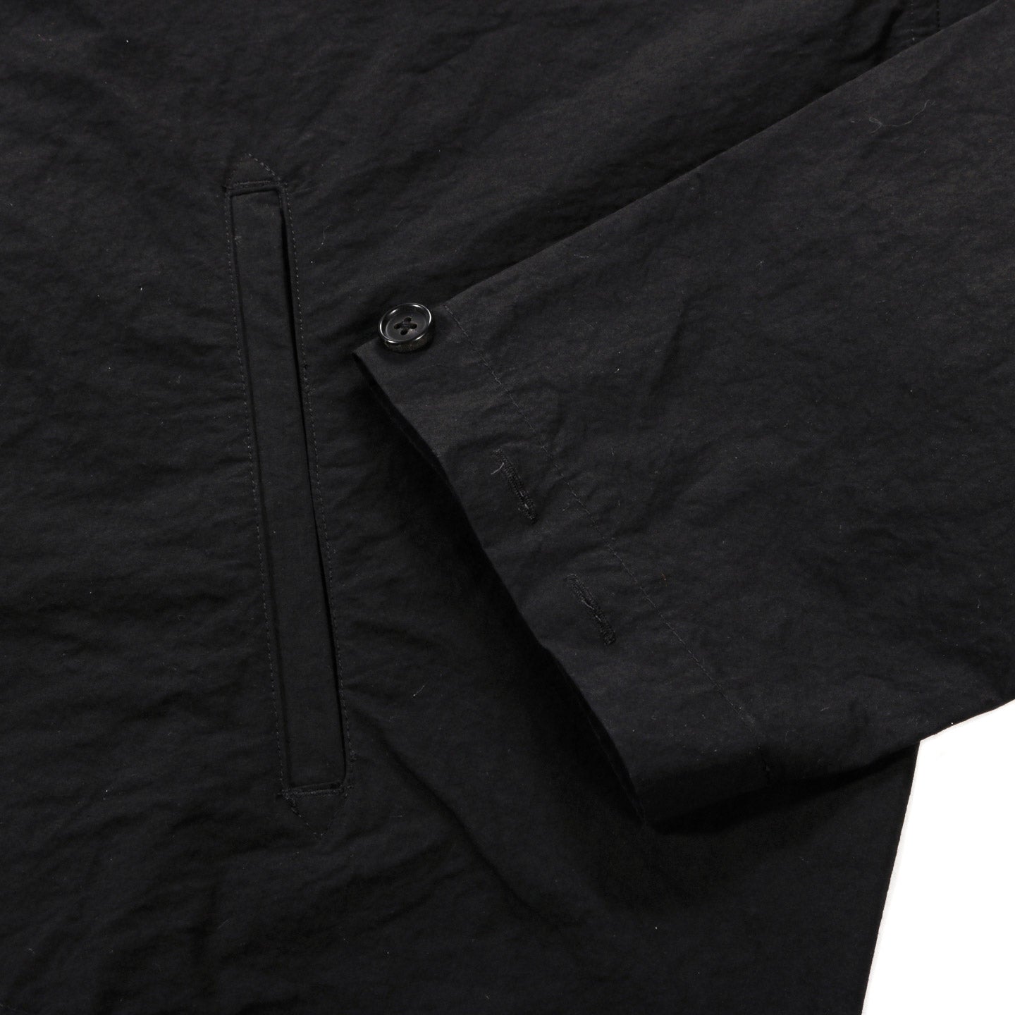 S.K. MANOR HILL RIDGE JACKET BLACK COTTON / NYLON WR