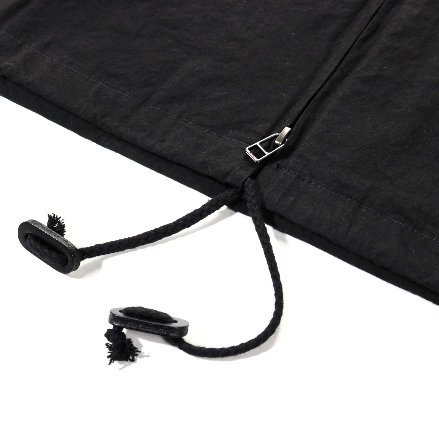 S.K. MANOR HILL RIDGE JACKET BLACK COTTON / NYLON WR