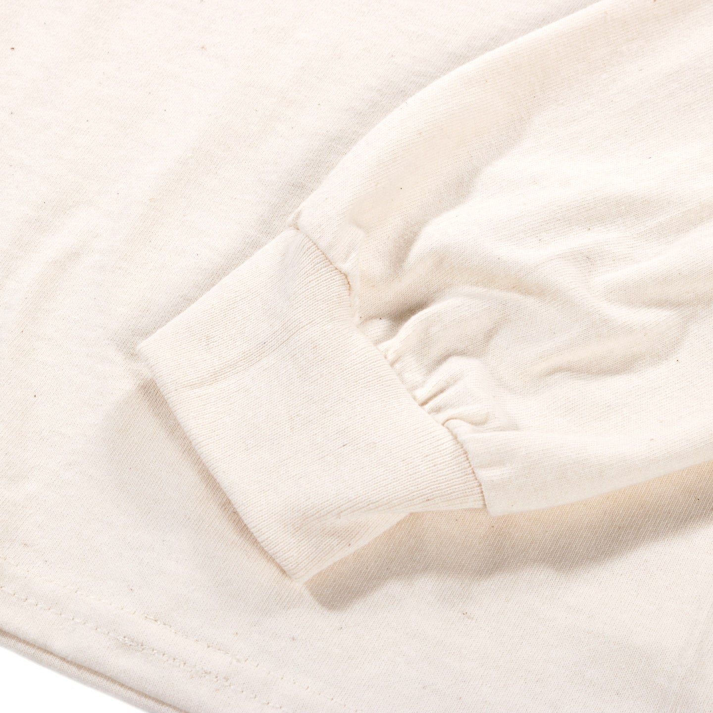 S.K. MANOR HILL LS RIVIERA T-SHIRT NATURAL COTTON