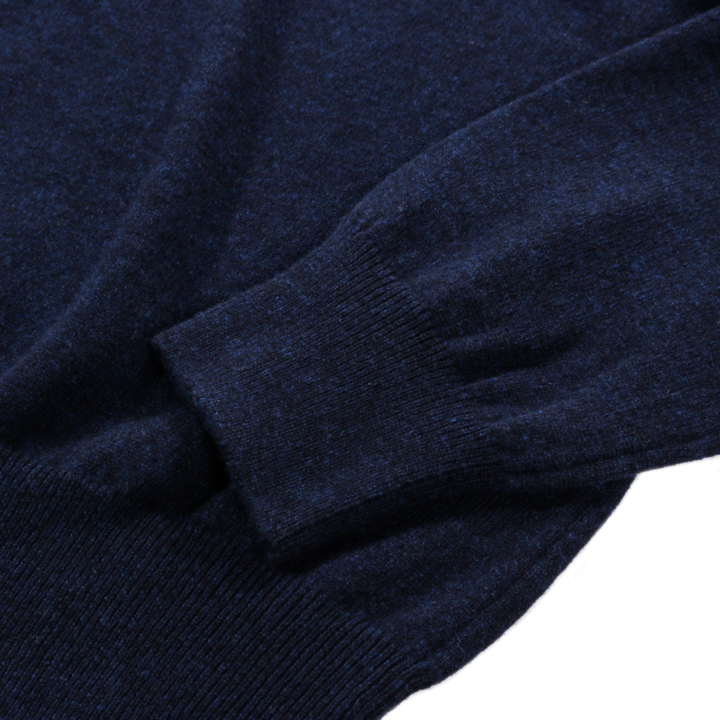 COMME DES GARCONS SHIRT N010 BIG WOOL POLO SWEATER NAVY