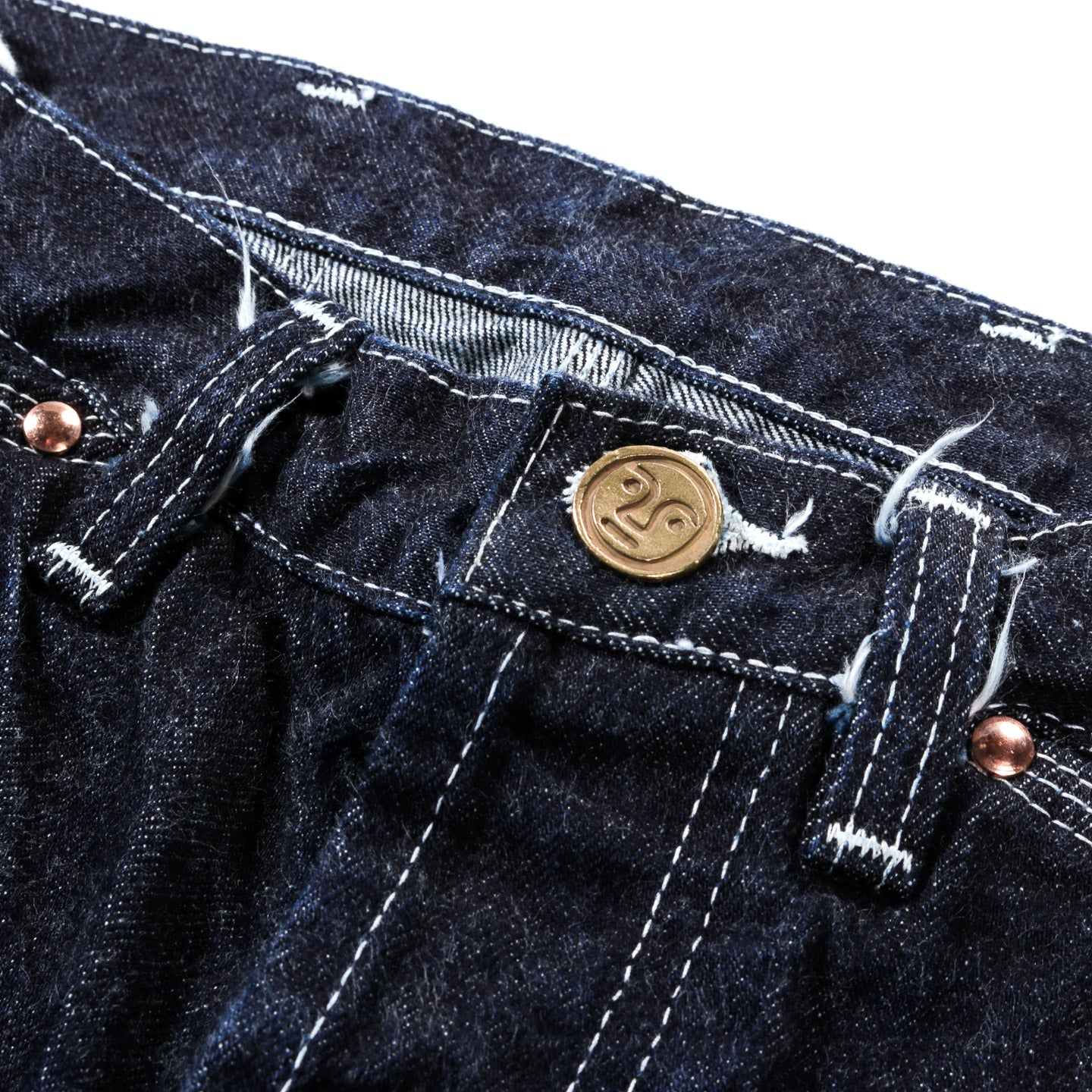 TENDER TYPE 130 TAPERED JEANS 16OZ SELVAGE DENIM RINSED