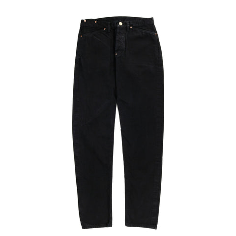 TENDER TYPE 130 TAPERED JEANS 16OZ SELVAGE DENIM BLACK HOLE