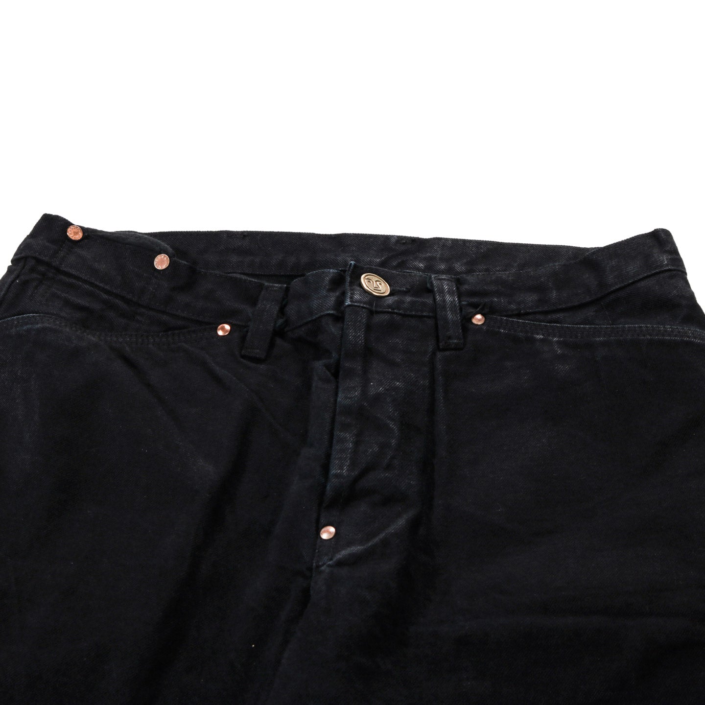 TENDER TYPE 130 TAPERED JEANS 16OZ SELVAGE DENIM BLACK HOLE