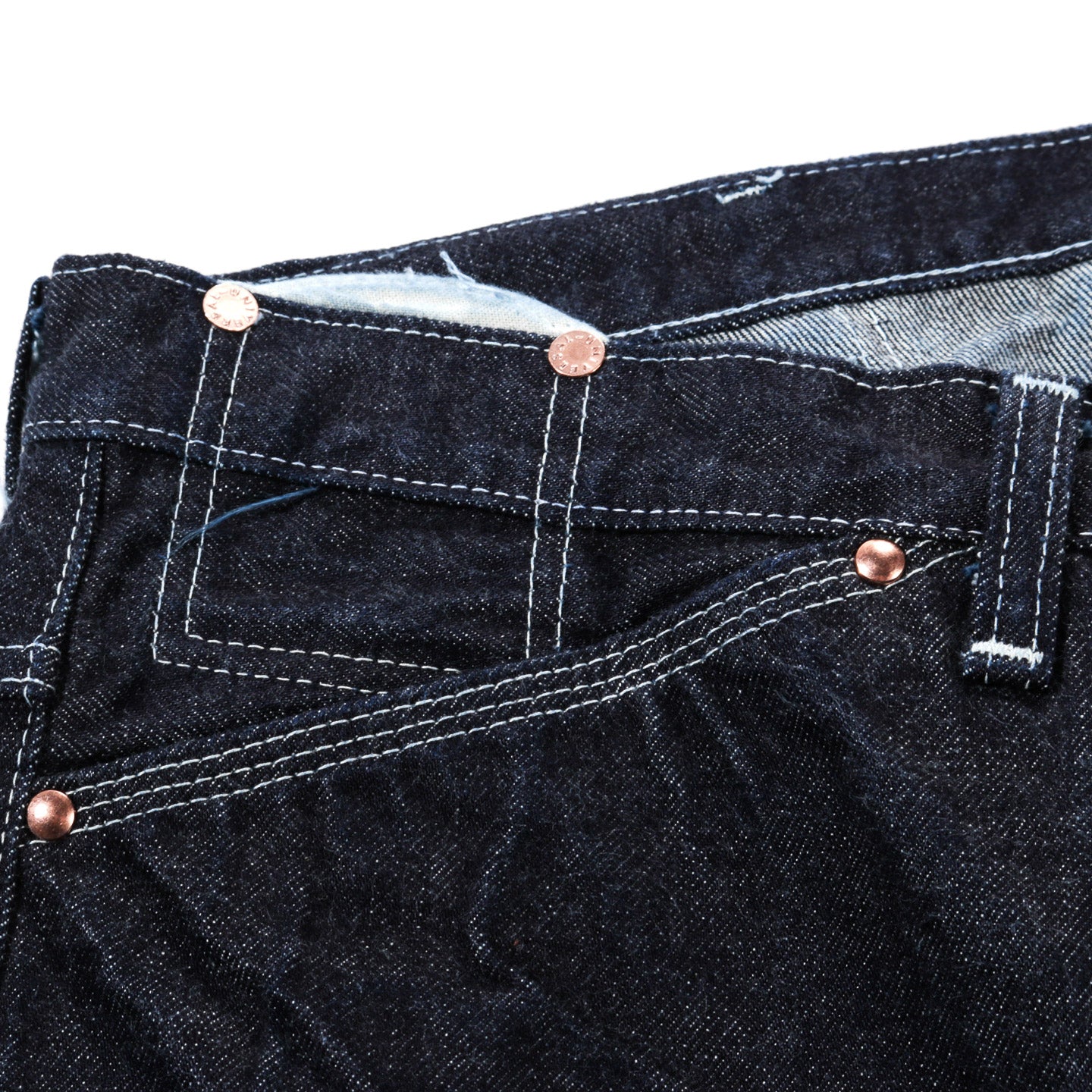 TENDER TYPE 136 OXFORD JEANS 16OZ SELVAGE DENIM RINSED