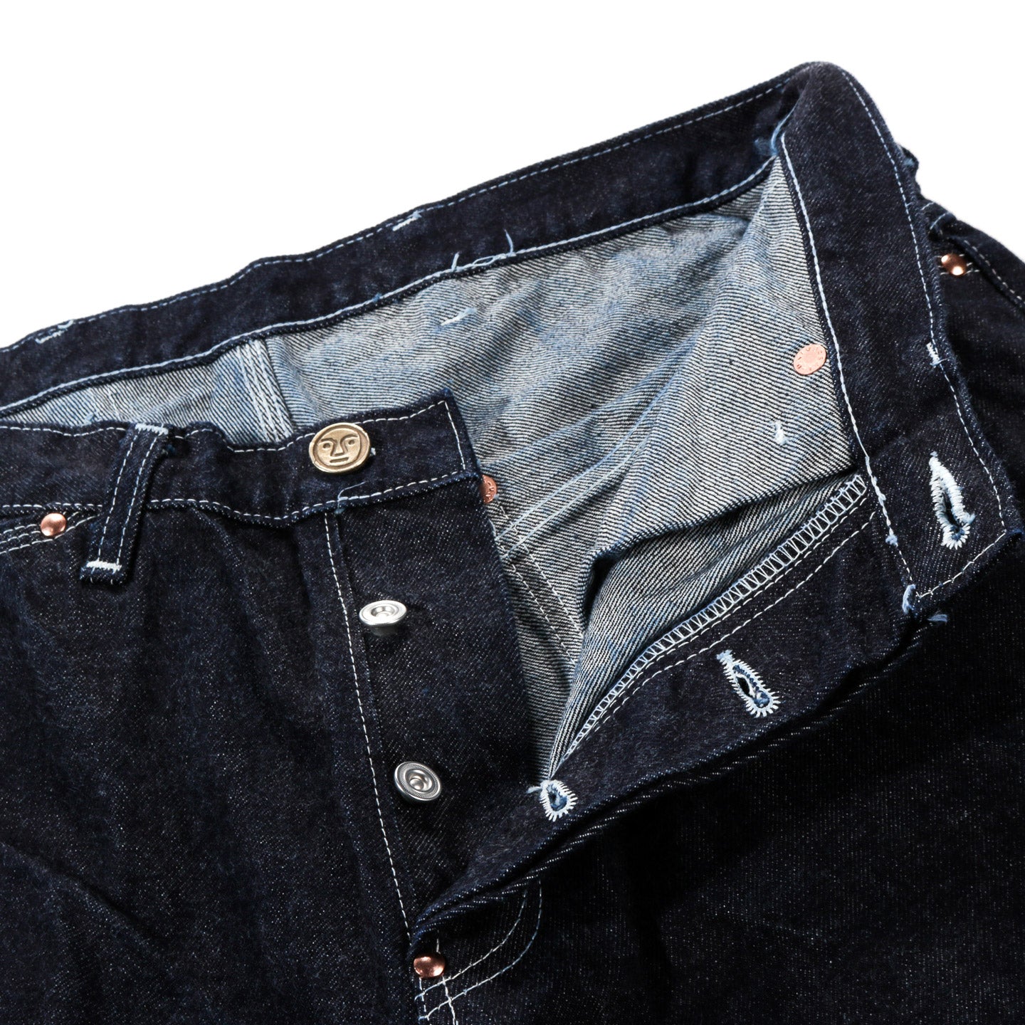 TENDER TYPE 136 OXFORD JEANS 16OZ SELVAGE DENIM RINSED